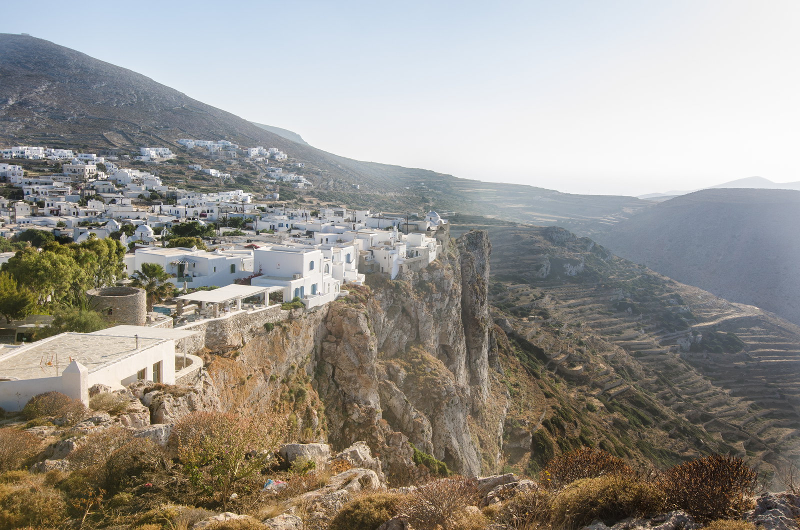 Vacation photography session in Folegandros, Greece