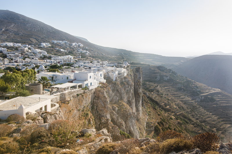 Professional vacation photoshoot in Folegandros, Greece