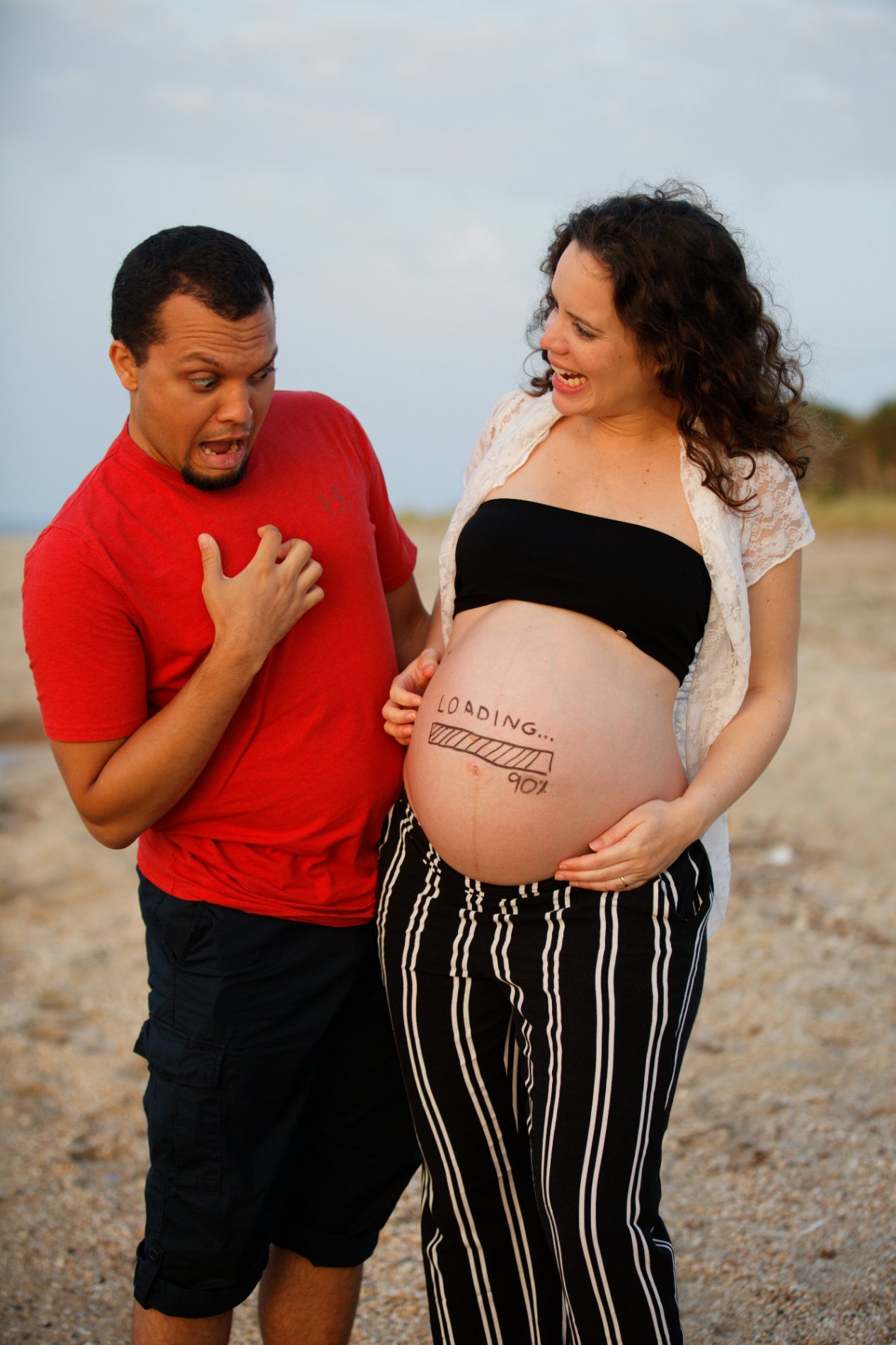 Maternity photoshoot in Greece
