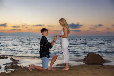 Proposal photoshoot in Heraklion by Teo F