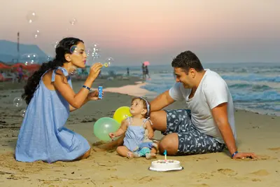 Family photoshoot in Chania by Teo F