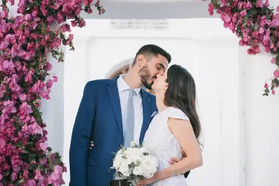 Wedding photoshoot in Paros by Kostas F