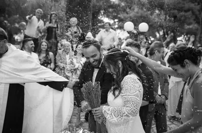 Wedding photoshoot in Athens Riviera by Kostas F