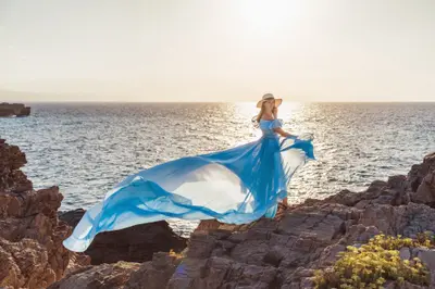 Solo Portrait photoshoot in Rethymno by Denys F