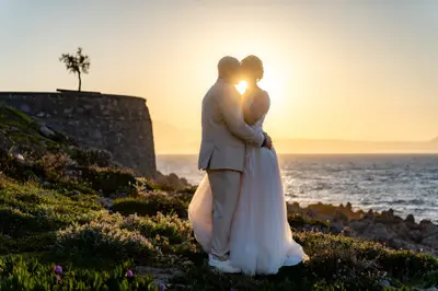 Elopement photoshoot in Rethymno by Denys F
