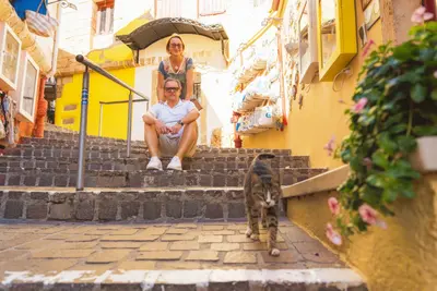 Couples photoshoot in Chania by Denys F