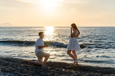 Proposal photoshoot in Chania by Denys F