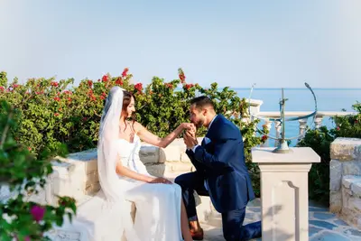 Wedding photoshoot in Agios Nikolaos by Denys F