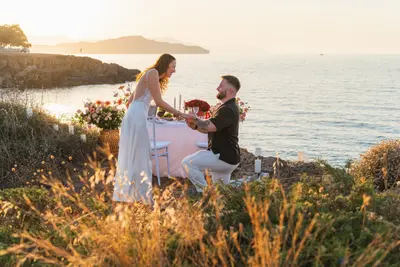 Proposal photoshoot in Chania by Denys F