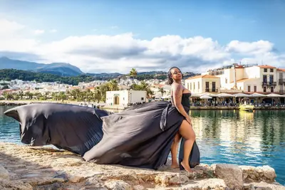 Solo Portrait photoshoot in Rethymno by Denys F