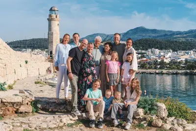 Family photoshoot in Rethymno by Denys F
