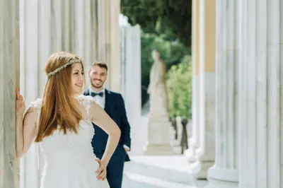 Wedding photoshoot in Athens by Sotiris P
