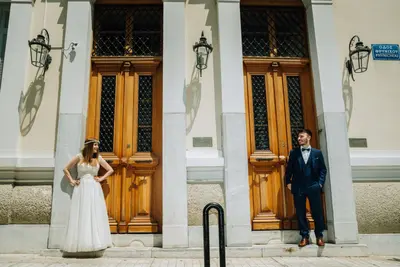Wedding photoshoot in Athens by Sotiris P