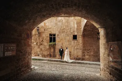 Wedding photoshoot in Rhodes by Vassilis I