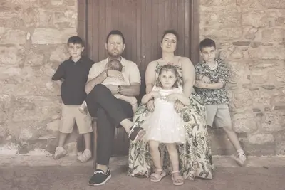 Family photoshoot in Athens by Christos A
