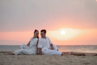 Couples photoshoot in Halkidiki by Sakis B
