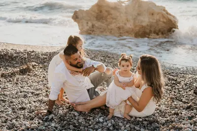 Family photoshoot on Rhodes by Chrysi I