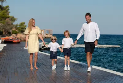 Family photoshoot on the Athens Riviera by Panagiotis K