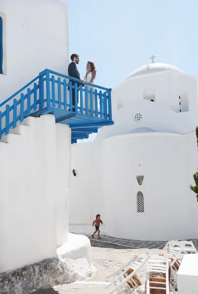 Wedding photoshoot on Milos by Panagiotis K