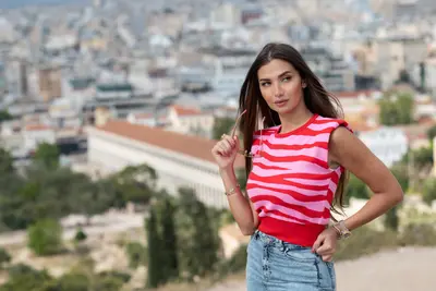 Solo Portrait photoshoot in Athens by Panagiotis K