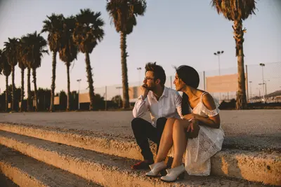 Couples photoshoot on the Athens Riviera by Manos