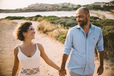 Couples photoshoot on the Athens Riviera by Manos