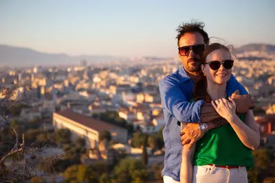 Couples photoshoot in Athens by Vasilis G