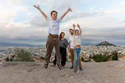 Family photoshoot in Athens by Vasilis G