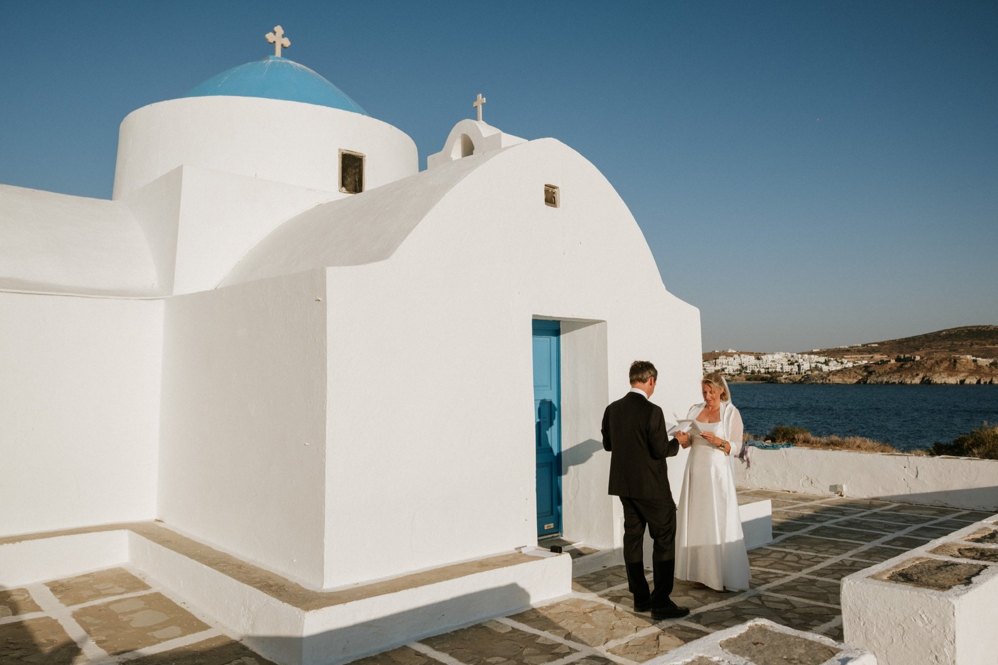 Michael Salis photoshoot in Paros
