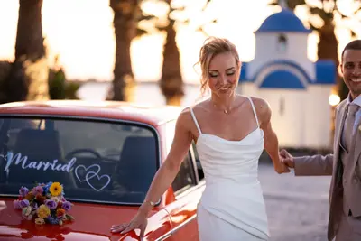 Wedding photoshoot on Paros by Michael S