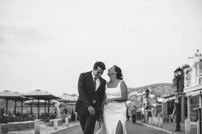 Engagement photoshoot on Paros by Michael S