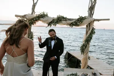 Wedding photoshoot on Paros by Michael S