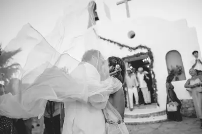 Wedding photoshoot on Syros by Michael S