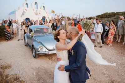 Wedding photoshoot on Paros by Michael S